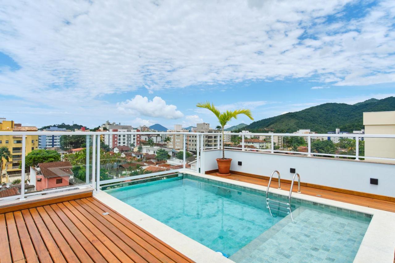 Orla Ubatuba 300 Metros - Ar Condicionado, Varanda Gourmet Luaran gambar