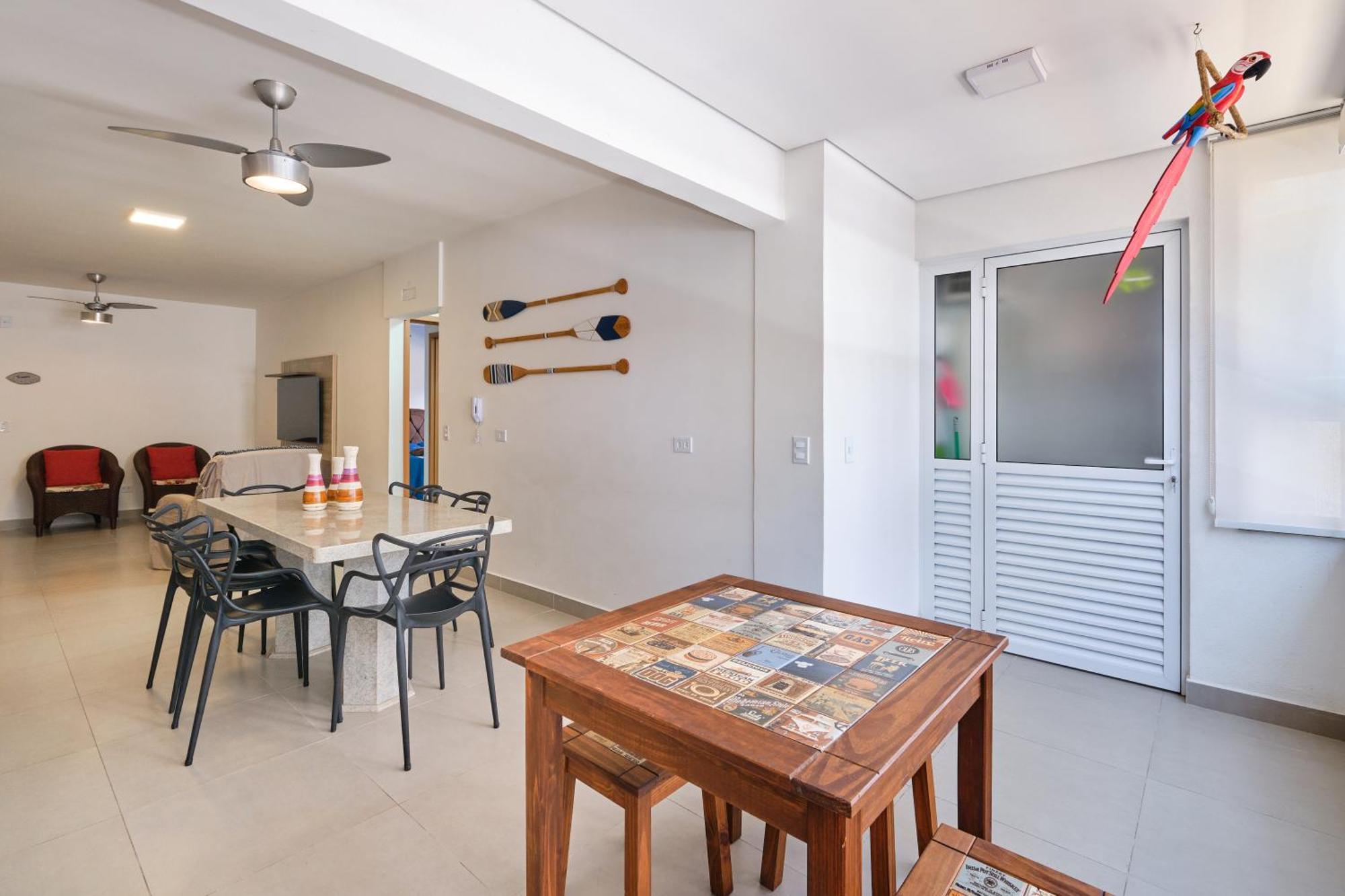 Orla Ubatuba 300 Metros - Ar Condicionado, Varanda Gourmet Luaran gambar
