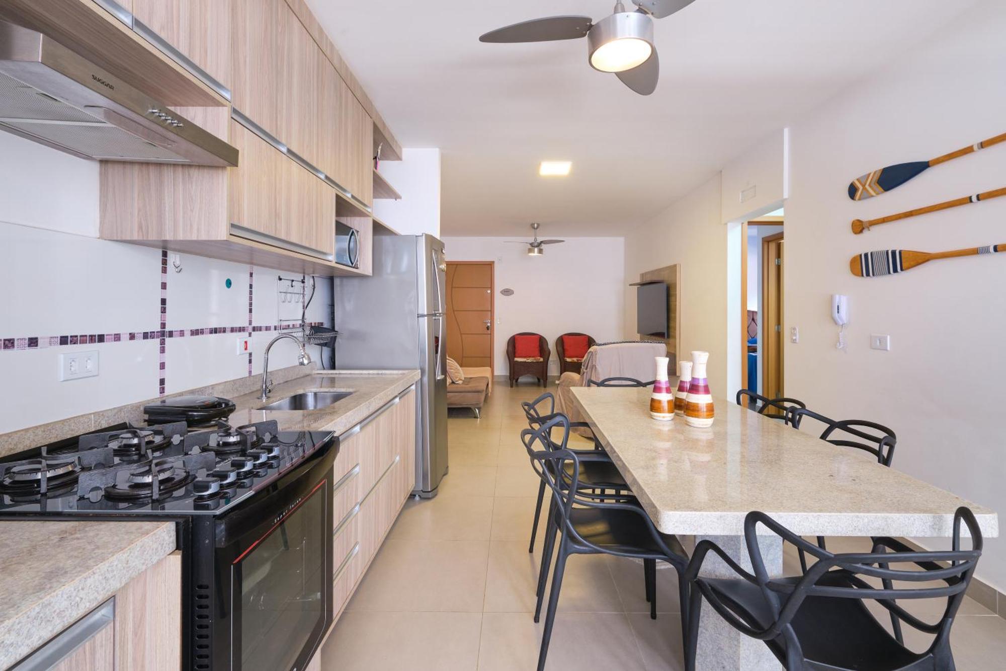 Orla Ubatuba 300 Metros - Ar Condicionado, Varanda Gourmet Luaran gambar